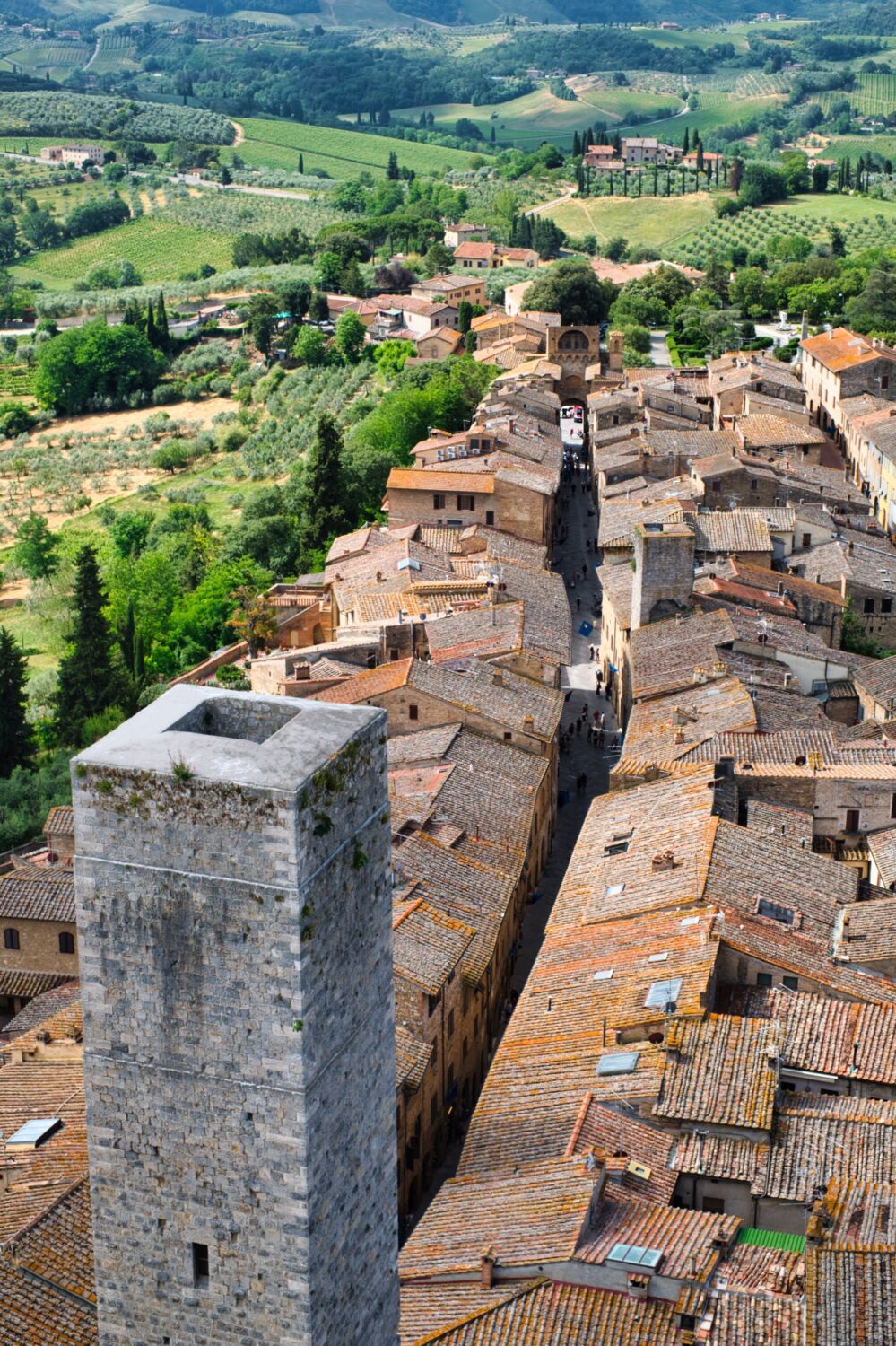 San Gimignano tower views